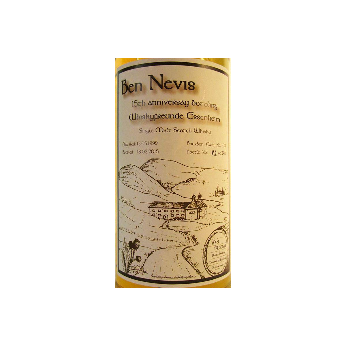 Ben Nevis 1999 15 Years Single Malt Whisky 2