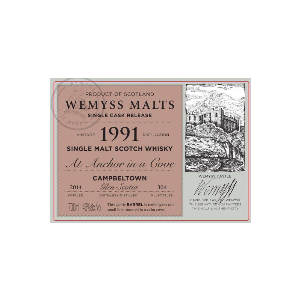 Glen Scotia 1991 23 Years Single Malt Whisky 3