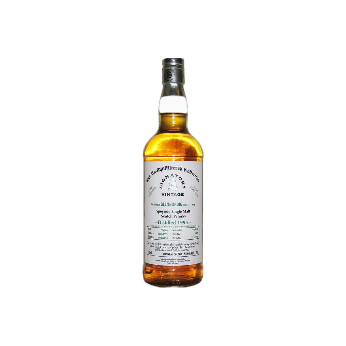 Glenburgie 1995 19 Years Single Malt Whisky