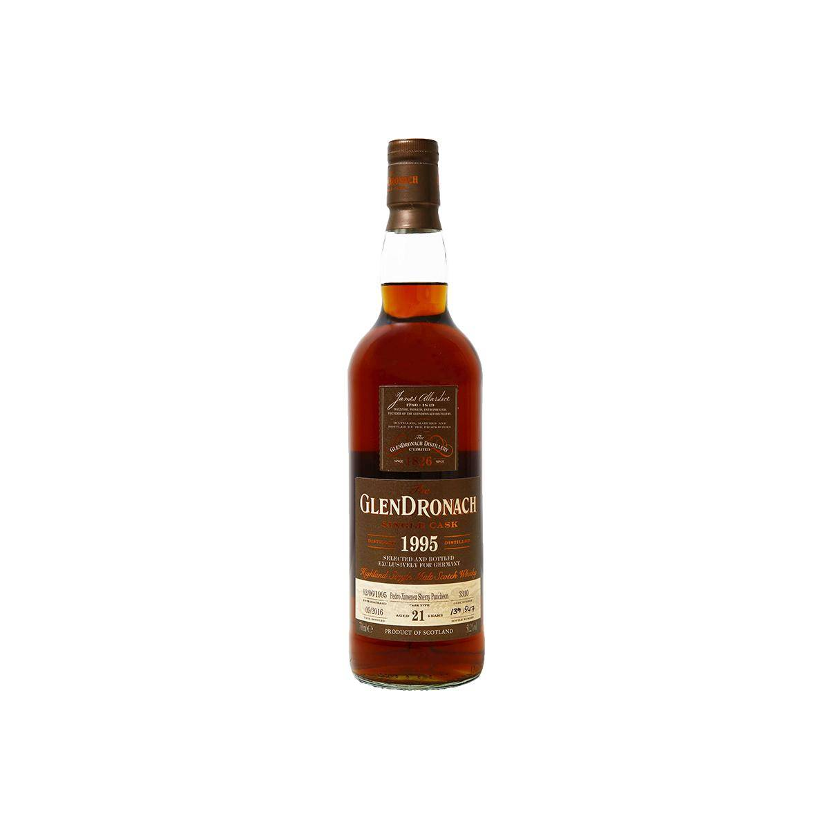 GlenDronach Single Cask 1995 21 Years Single Malt Whisky