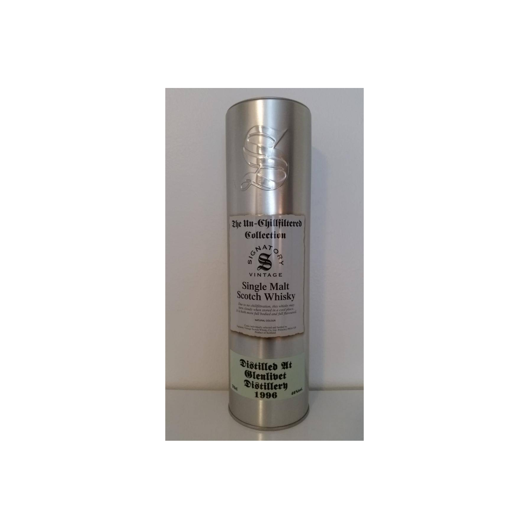 The Glenlivet The Un-Chillfiltered Collection 1996 18 Years Single Malt Whisky 2