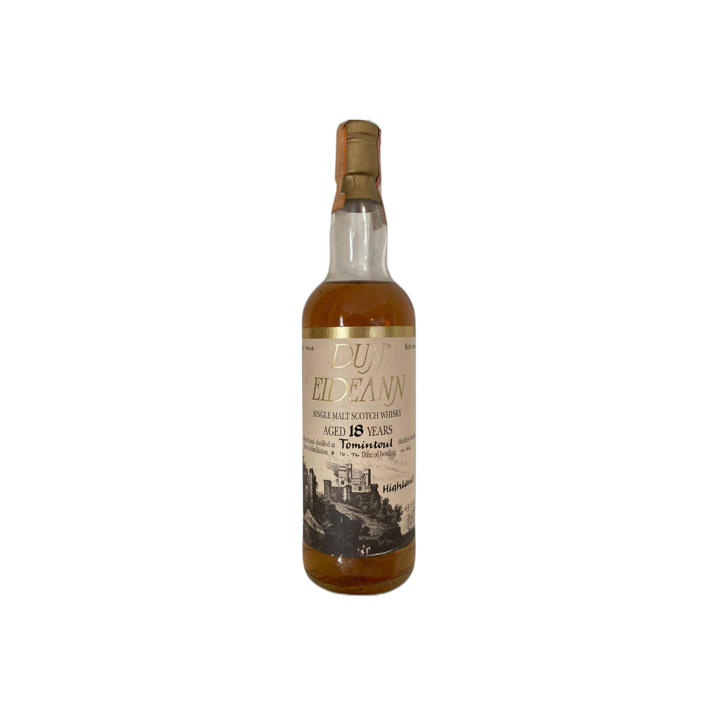 Tomintoul 1976 18 Years Single Malt Whisky