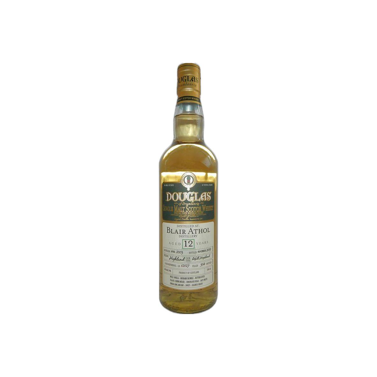 Blair Athol 2003 12 Years Single Malt Whisky