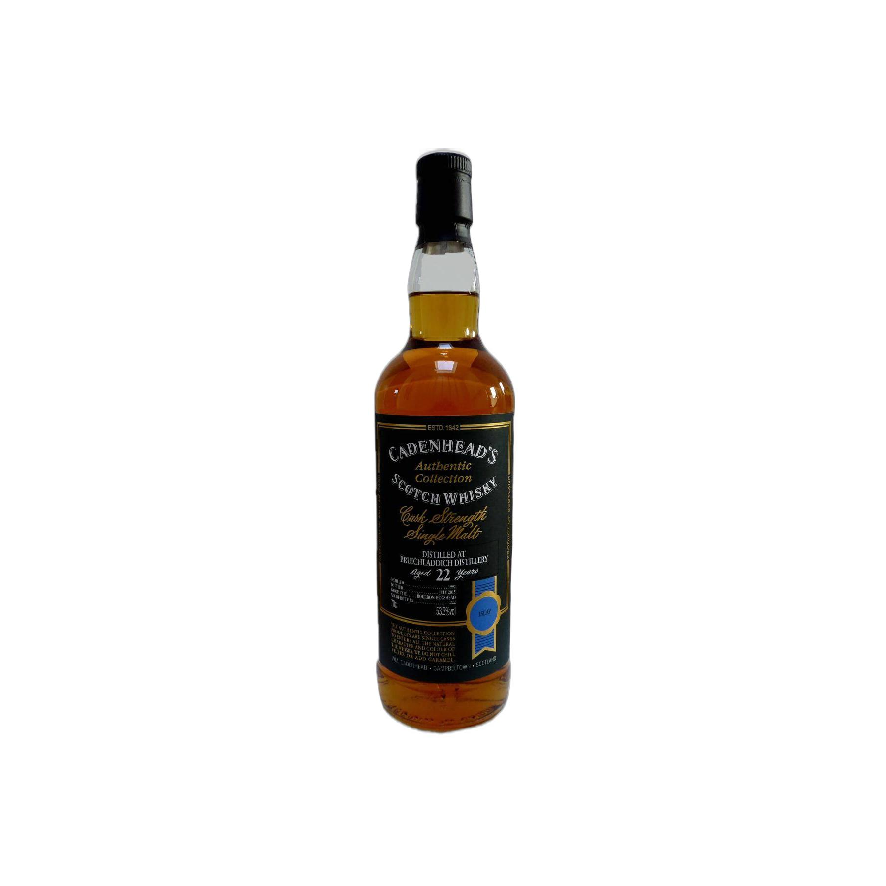 Bruichladdich Authentic Collection 1992 22 Years Single Malt Whisky