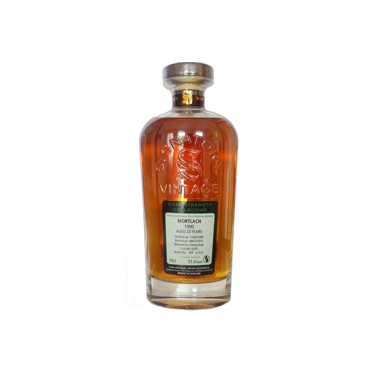 Mortlach Cask Strength Collection 1990 23 Years Single Malt Whisky