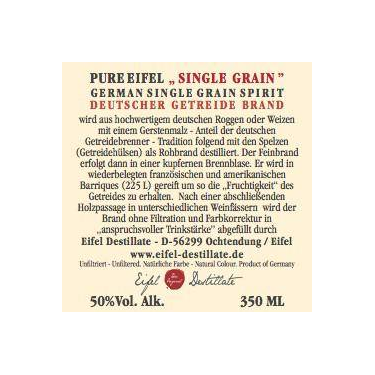 Eifel Whisky Pure Grain 2