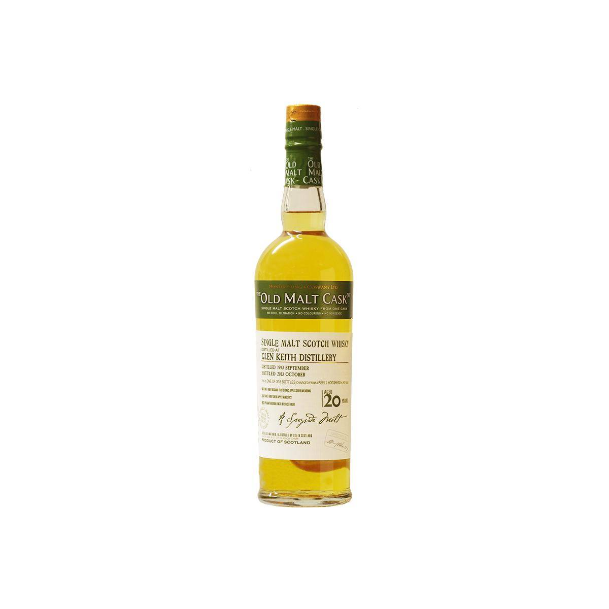 Glen Keith Old Malt Cask 1993 20 Years Single Malt Whisky