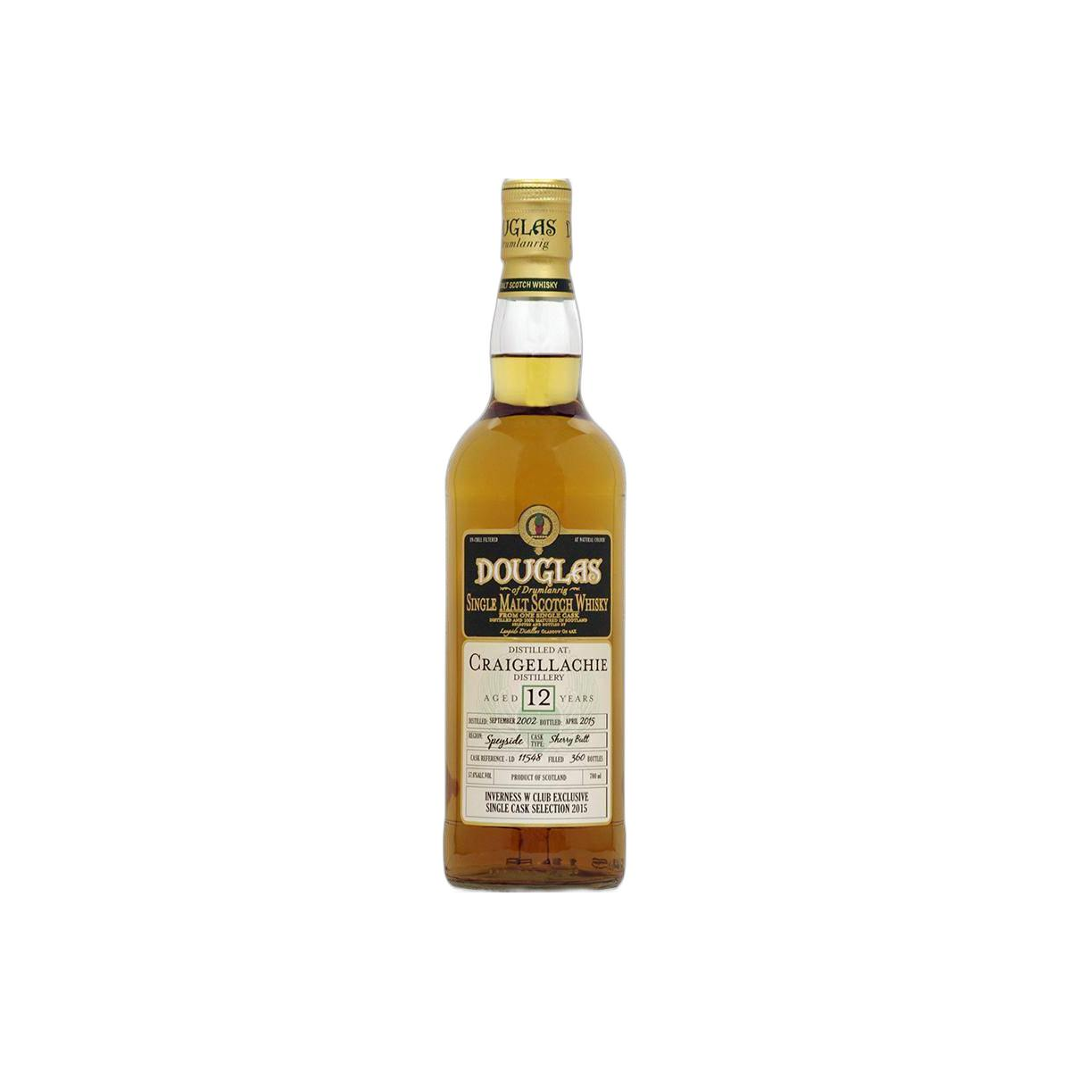 Craigellachie 2002 12 Years Single Malt Whisky