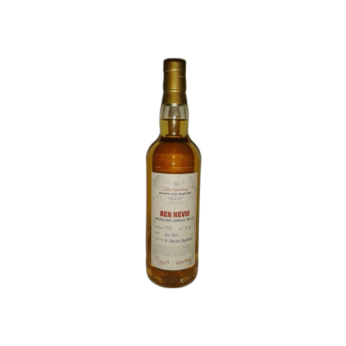 Ben Nevis 1998 16 Years Single Malt Whisky