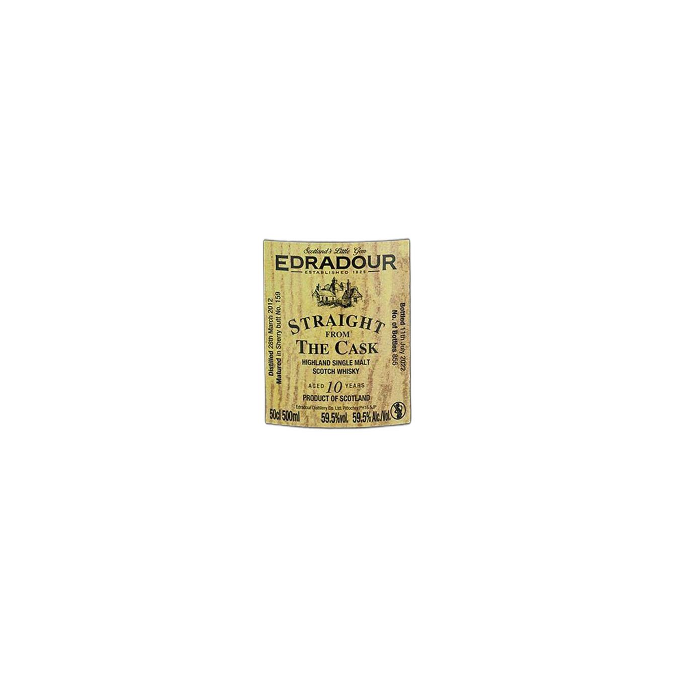Edradour 2012 10 Years Single Malt Whisky 3