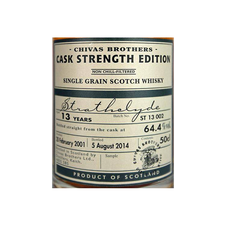 Strathclyde 2001 13 Years Single Grain Whisky 3