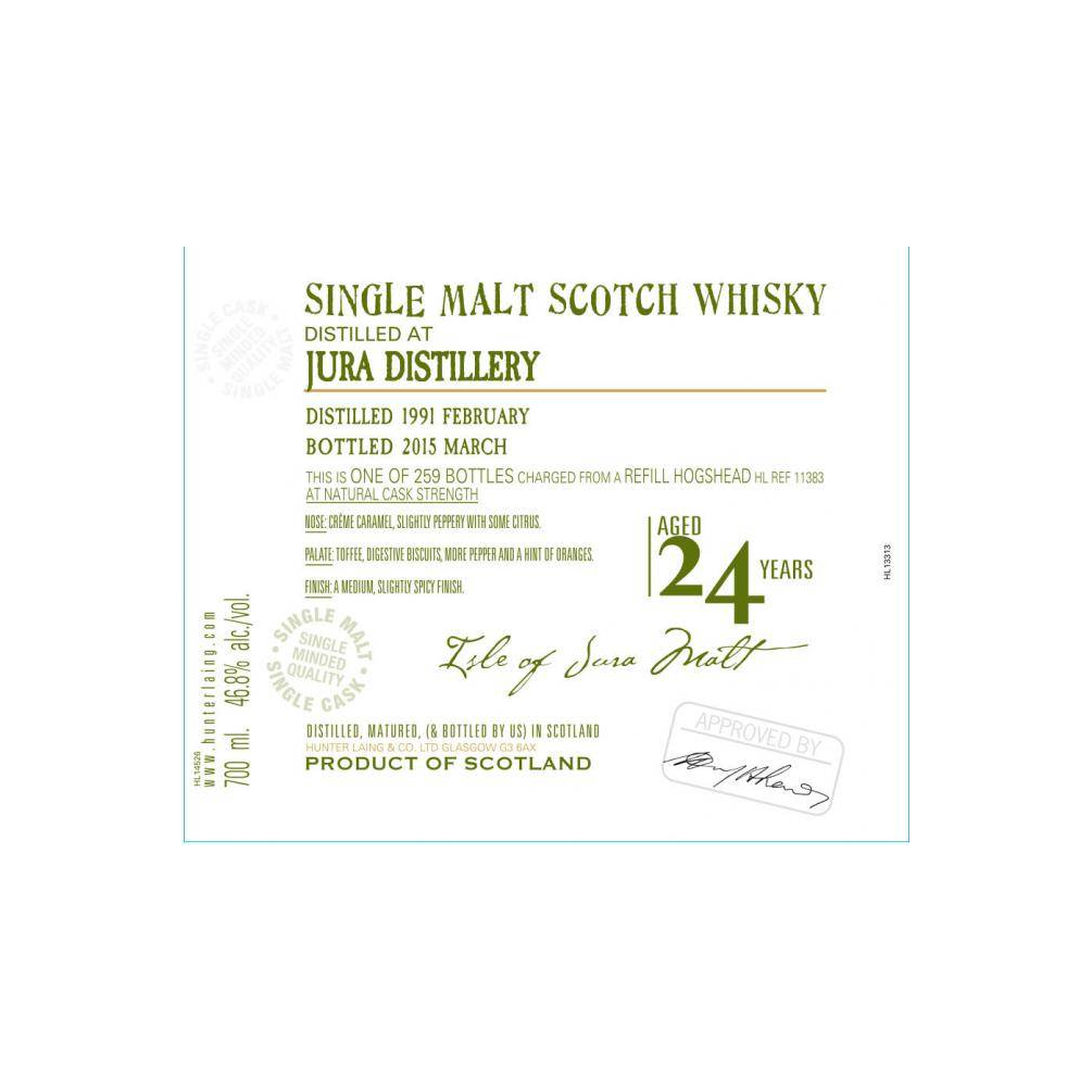 Jura Old Malt Cask 1991 24 Years Single Malt Whisky