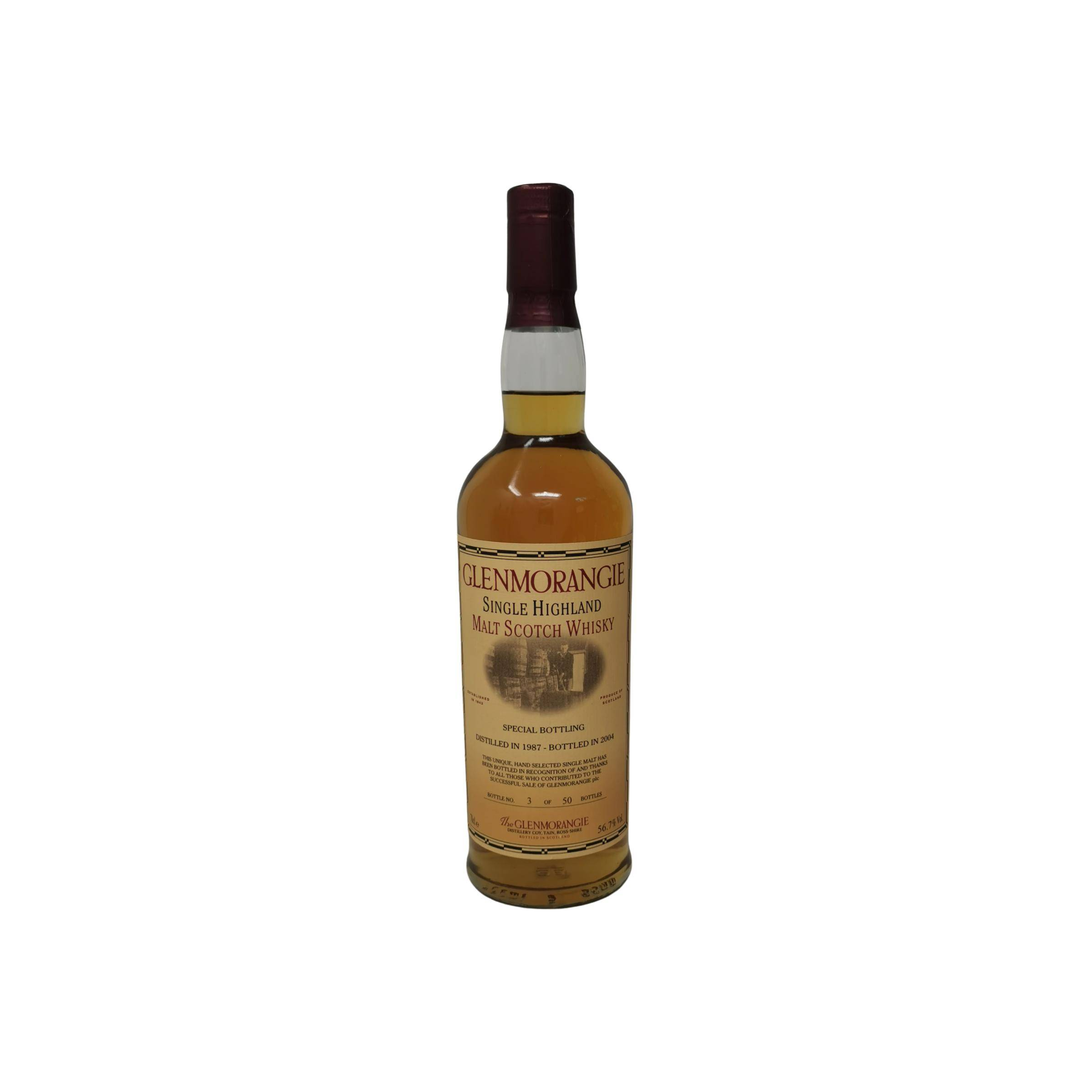 Glenmorangie 1987 17 Years Single Malt Whisky