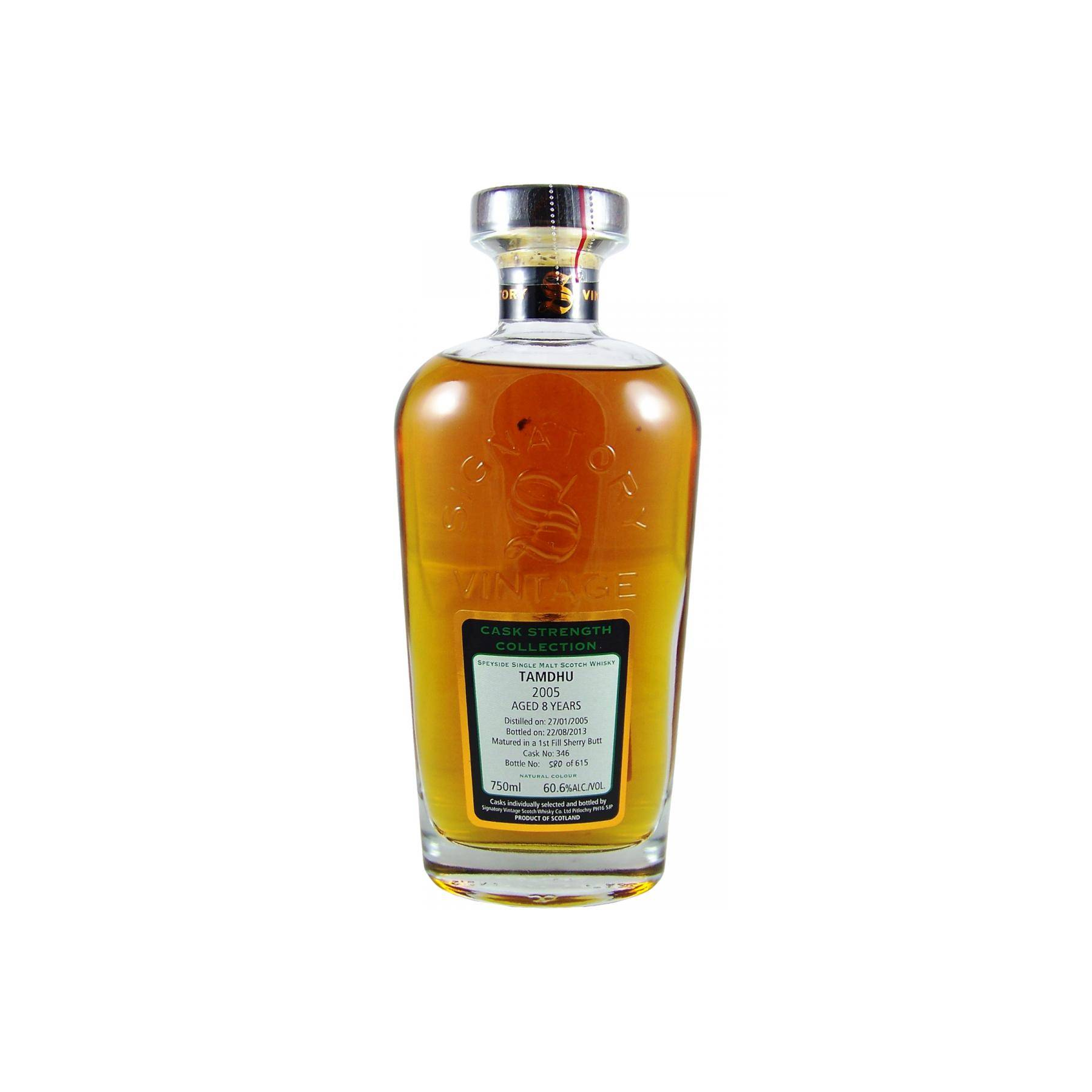 Tamdhu Cask Strength Collection 2005 8 Years Single Malt Whisky
