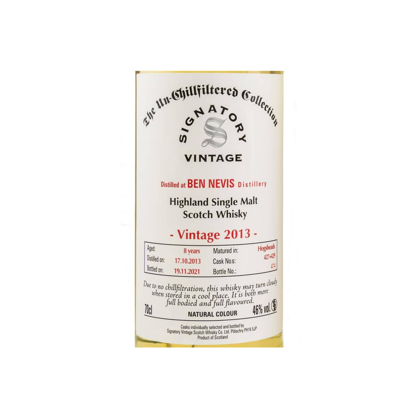 Ben Nevis The Un-Chillfiltered Collection 2013 8 Years Single Malt Whisky 3