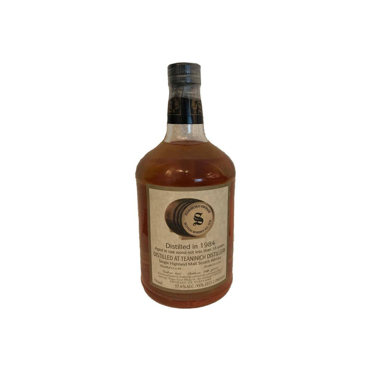 Teaninich Vintage Collection - Dumpy 1984 18 Years Single Malt Whisky