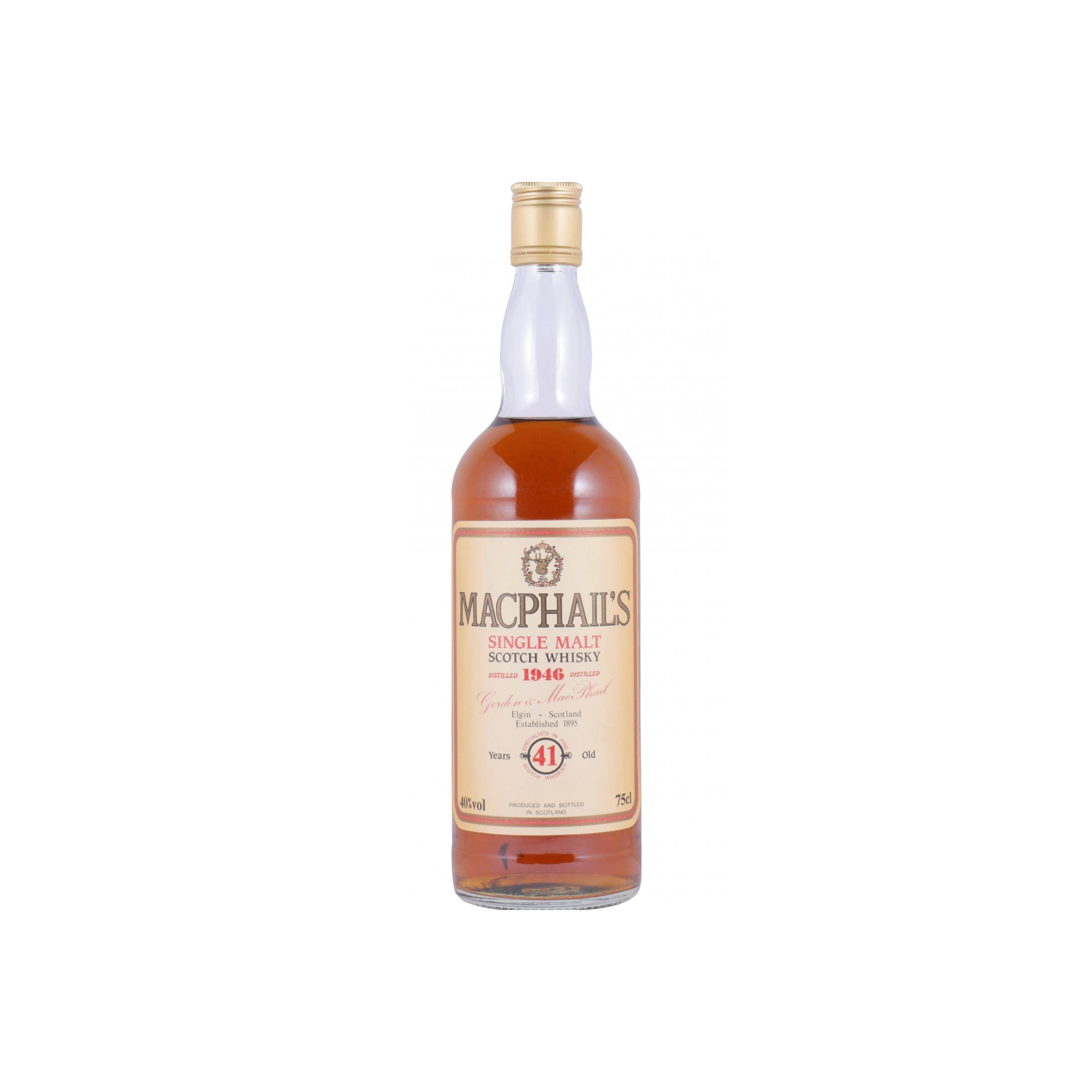 Gordon & MacPhail 1946 41 Years Single Malt Whisky