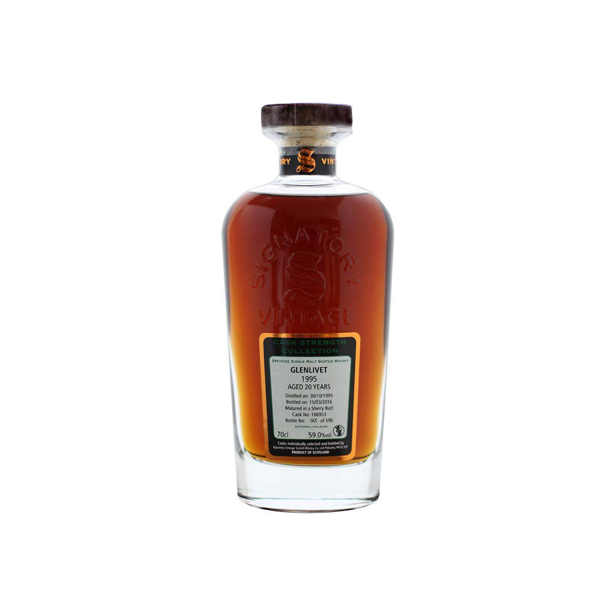 The Glenlivet Cask Strength Collection 1995 20 Years Single Malt Whisky