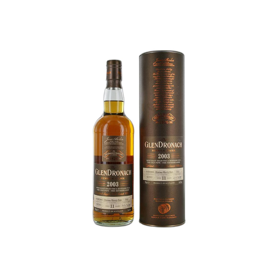 GlenDronach Single Cask 2003 11 Years Single Malt Whisky 2