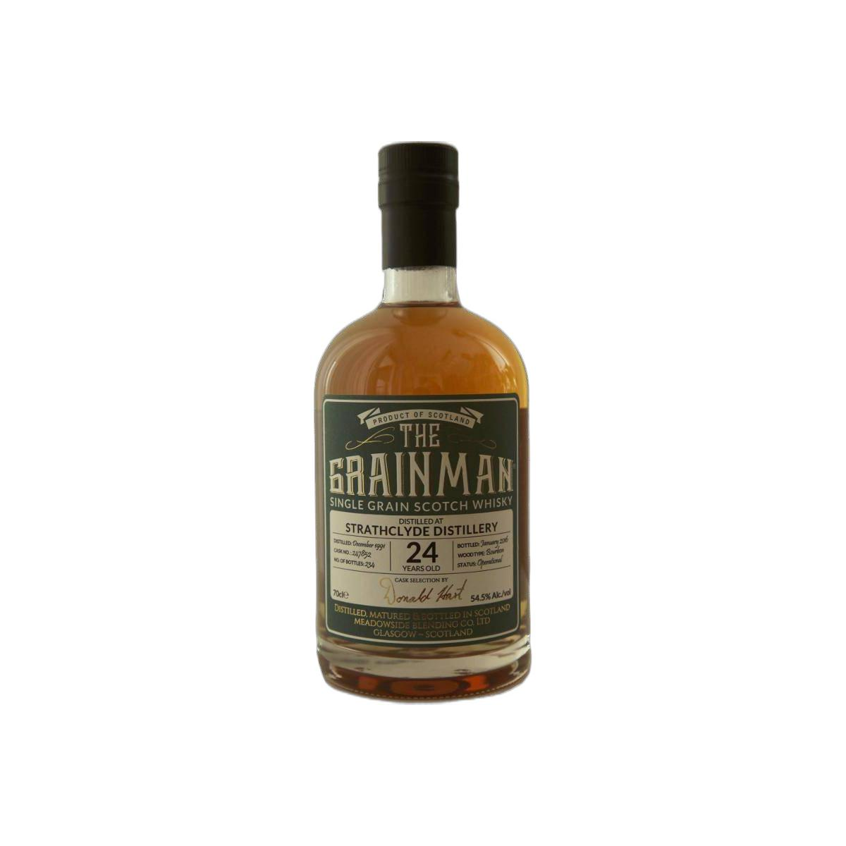 Strathclyde 1991 24 Years Single Grain Whisky