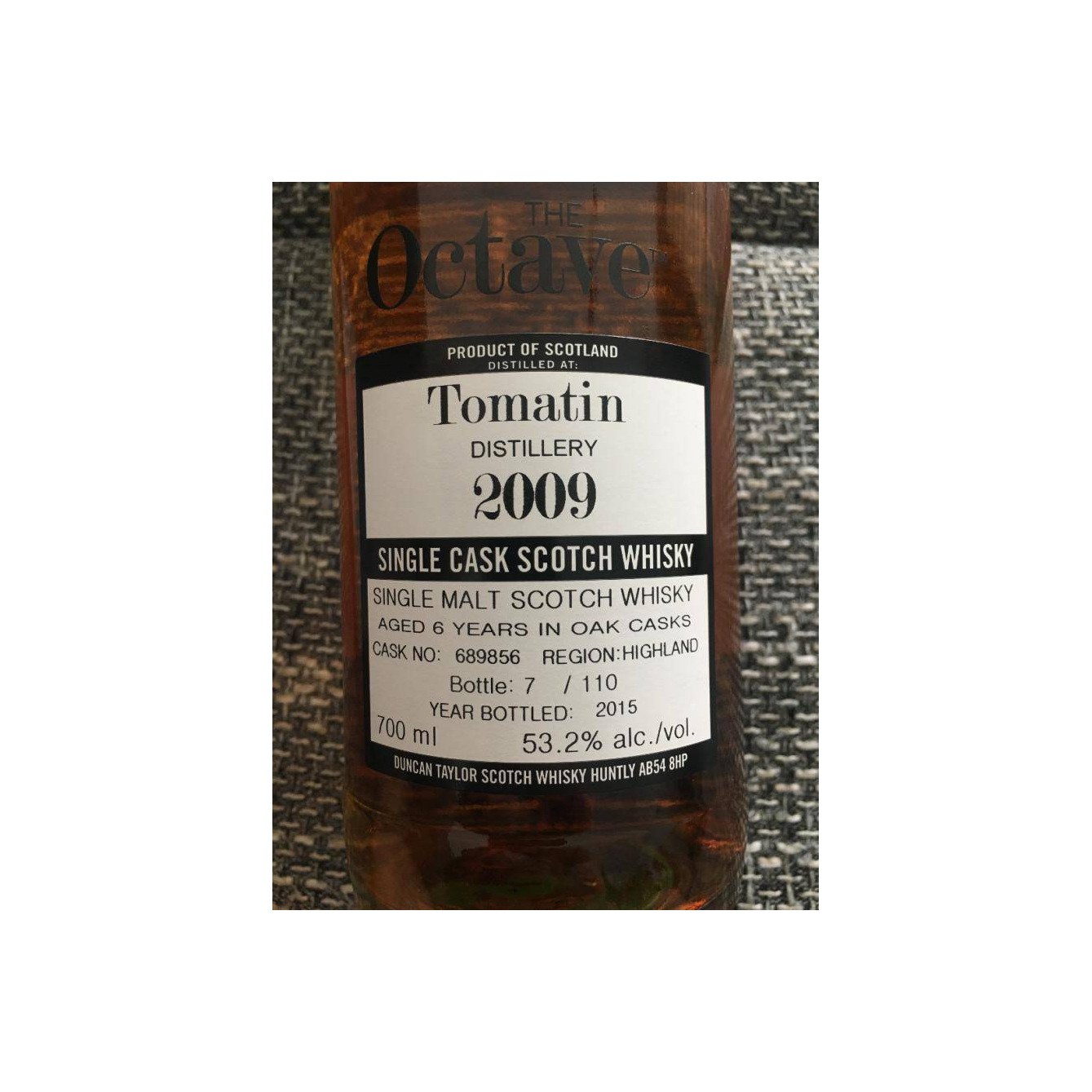 Tomatin The Octave 2009 6 Years Single Malt Whisky 3