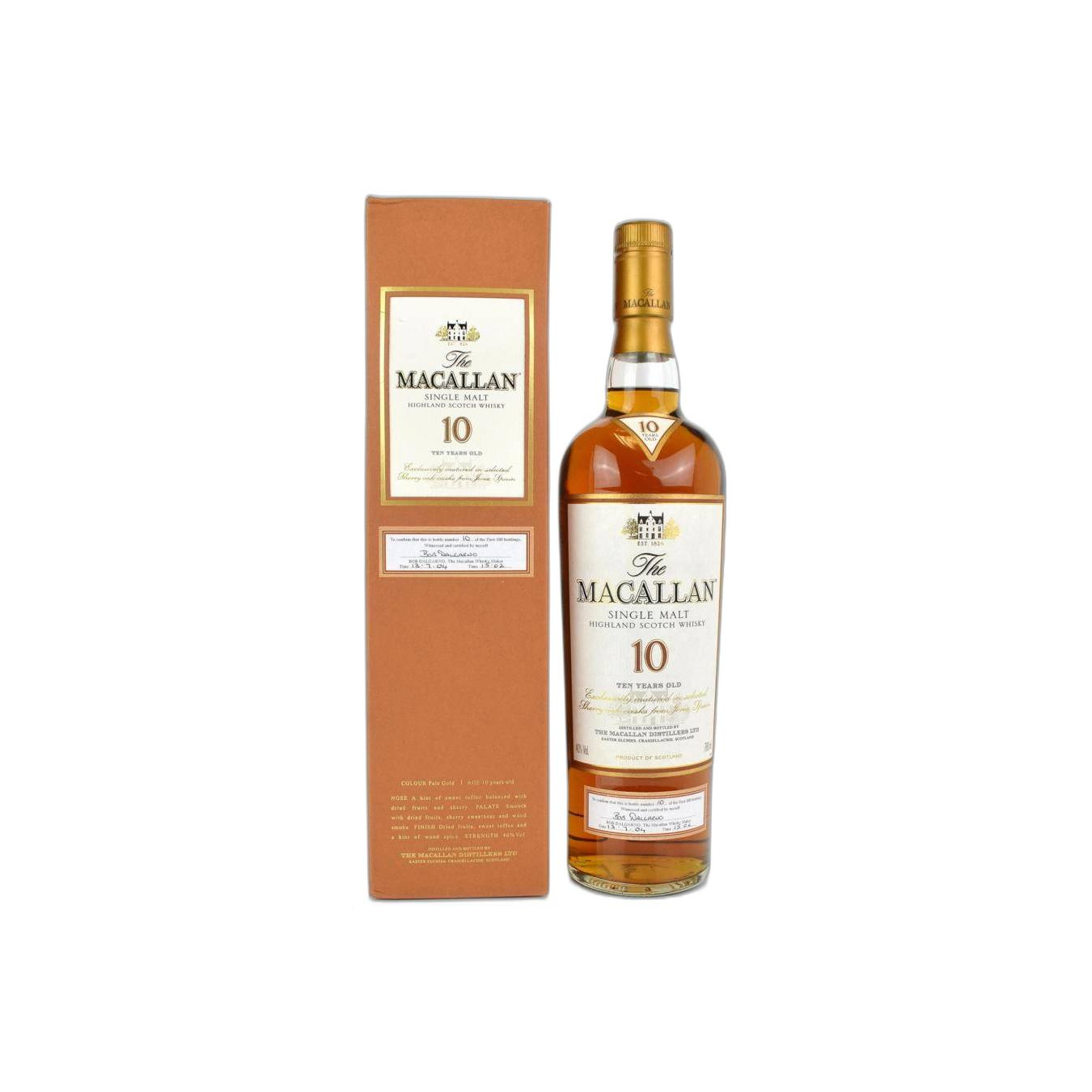 The Macallan 10 Years Single Malt Whisky 2