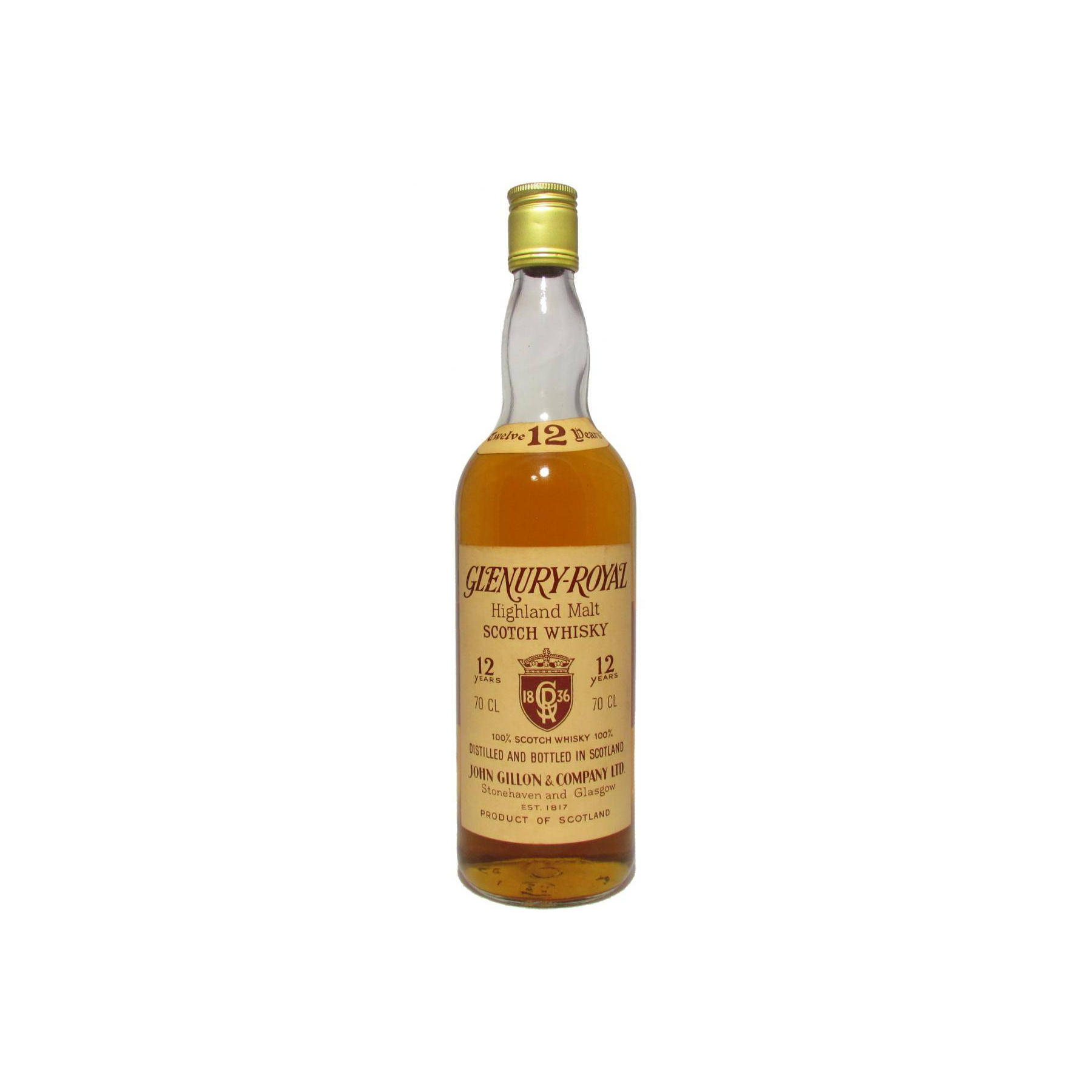 Glenury Royal 12 Years Single Malt Whisky