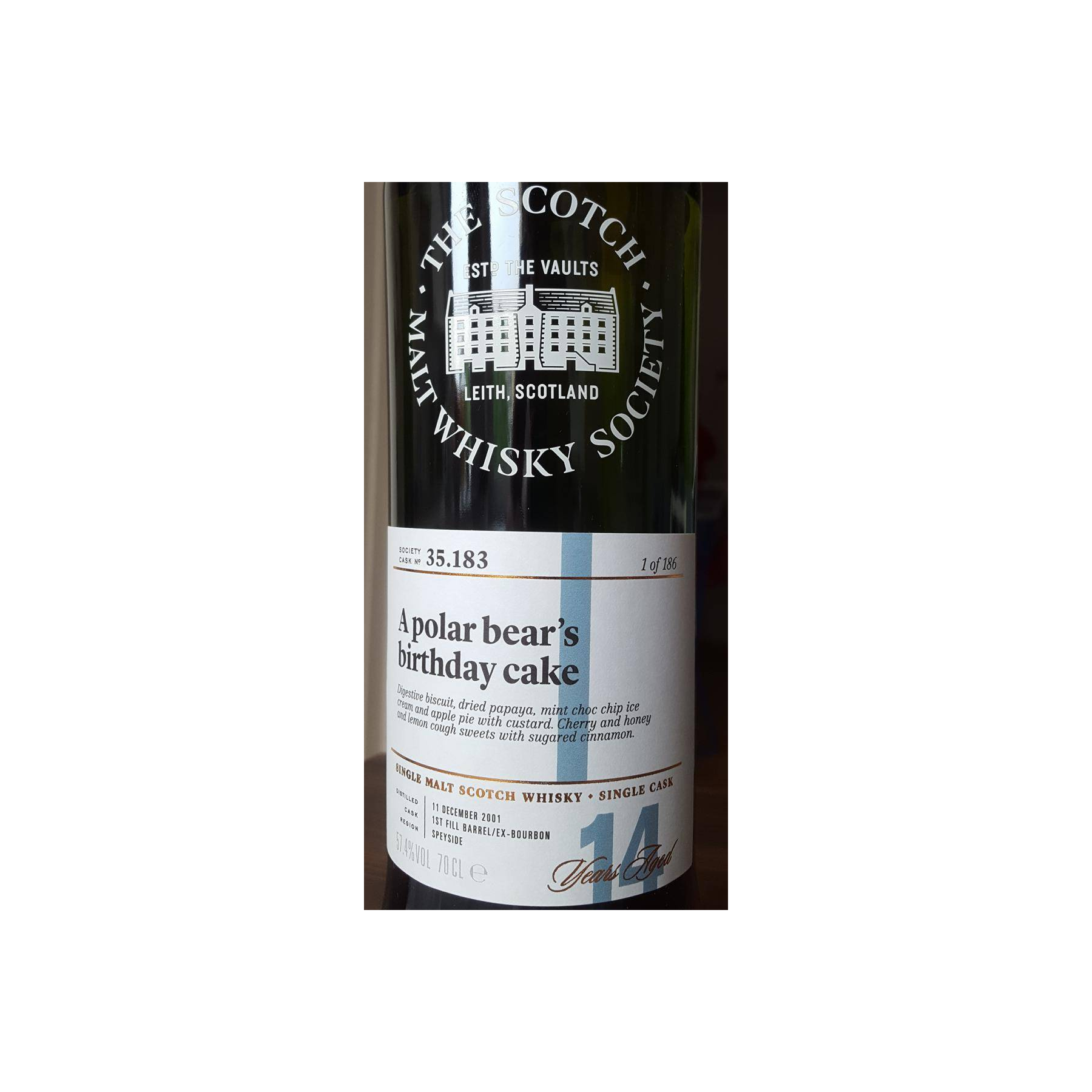 The Scotch Malt Whisky Society 2001 14 Years Single Malt Whisky