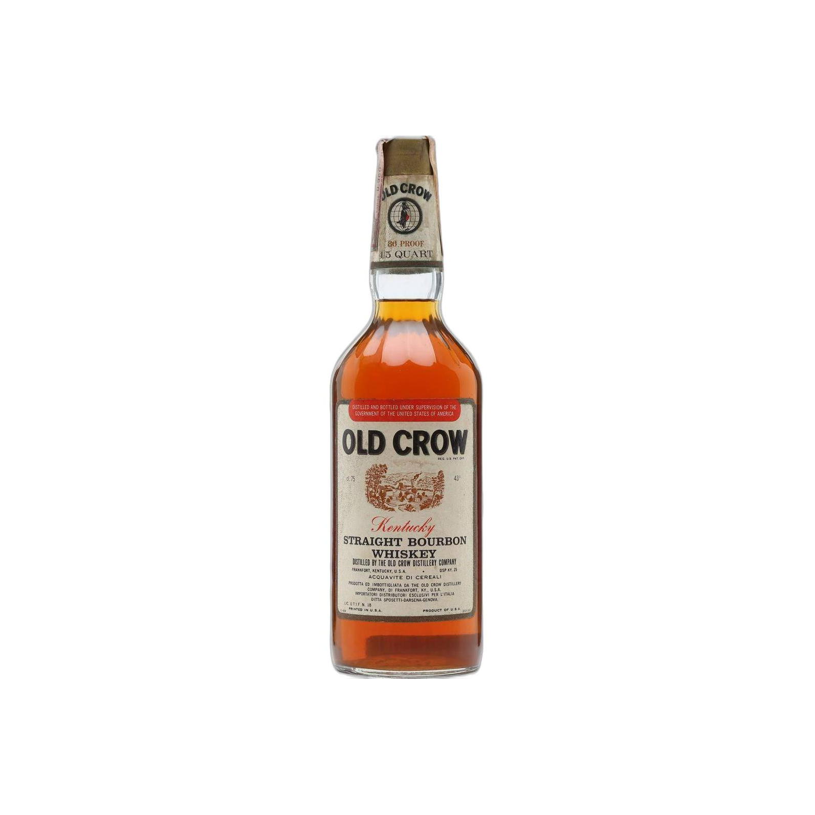 Old Crow Kentucky Straight Bourbon Whiskey