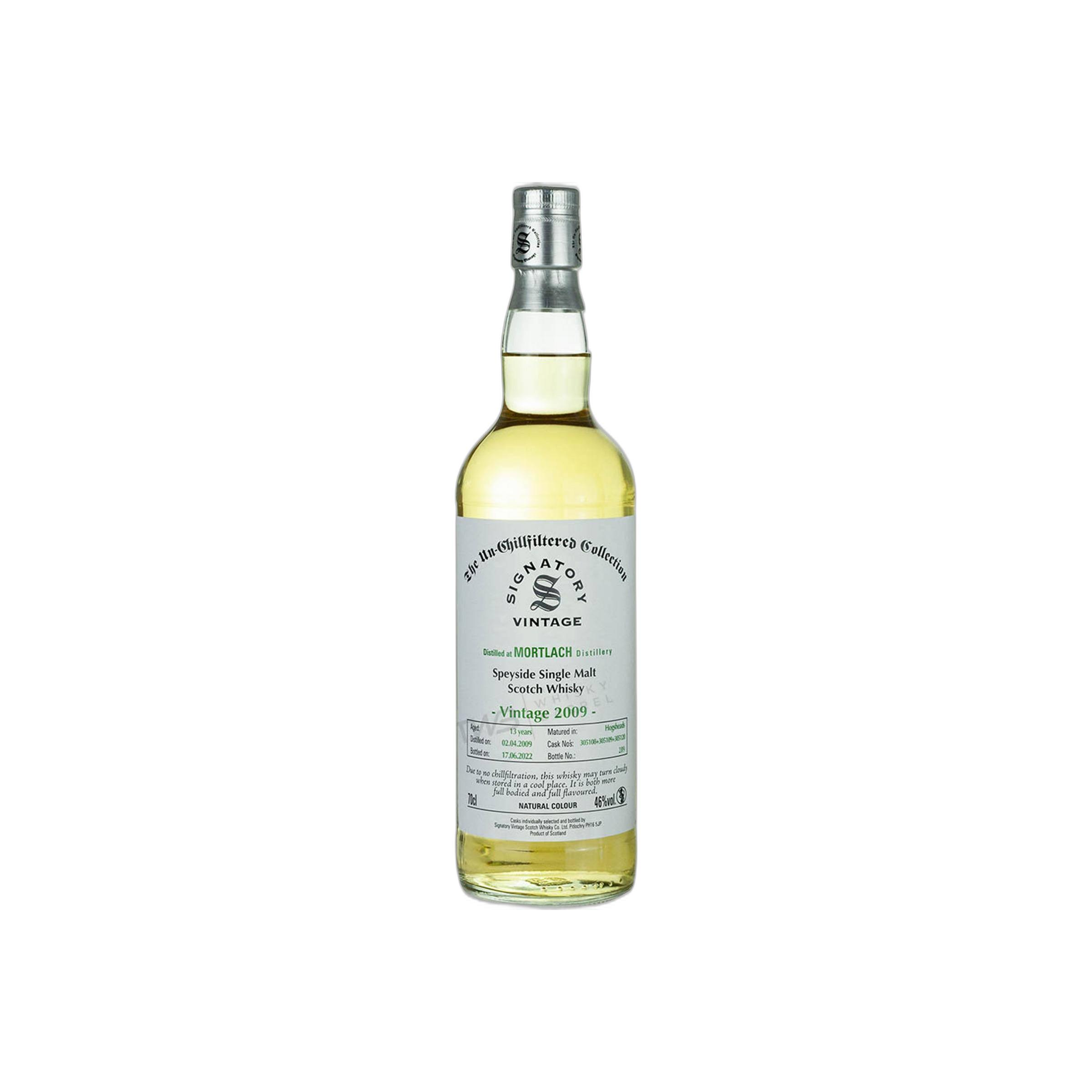Mortlach The Un-Chillfiltered Collection 2009 13 Years Single Malt Whisky