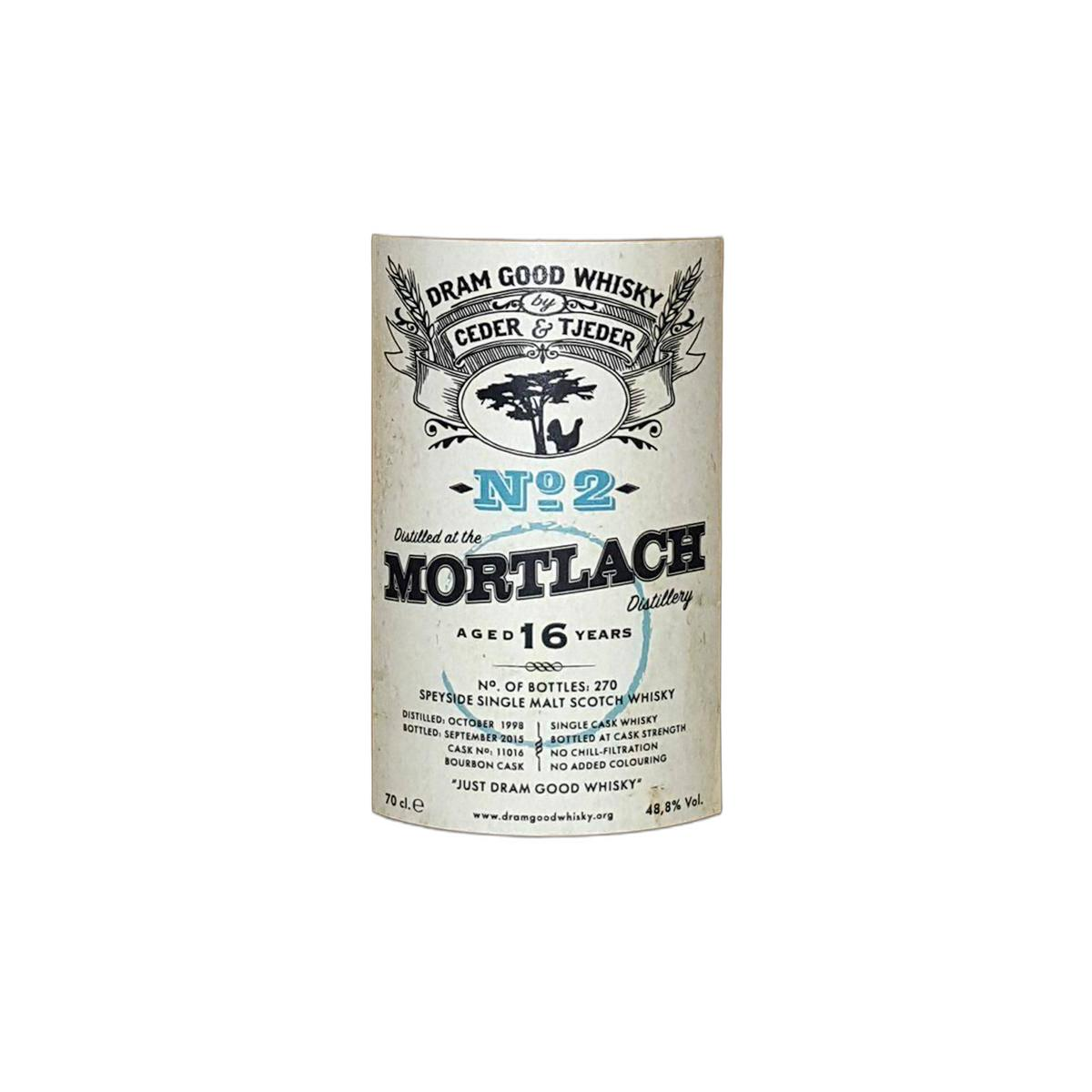 Mortlach 1998 16 Years Single Malt Whisky 2