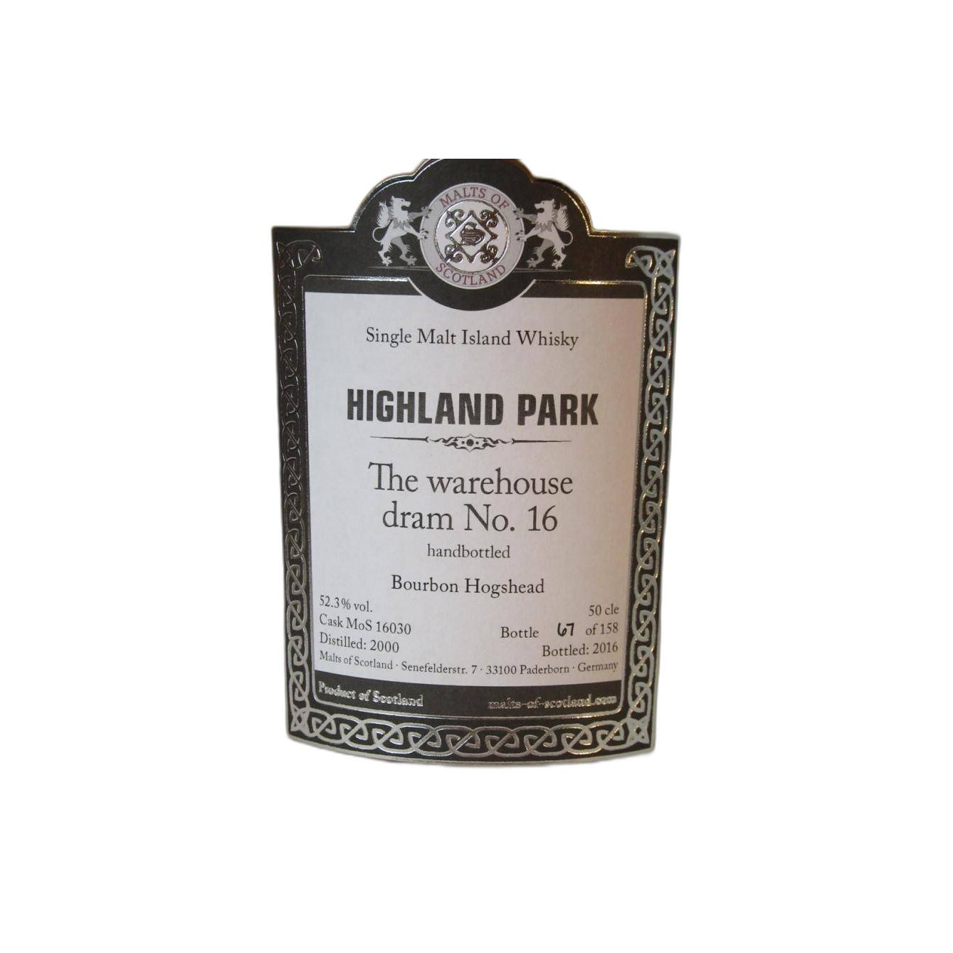 Highland Park 2000 16 Years Single Malt Whisky 2