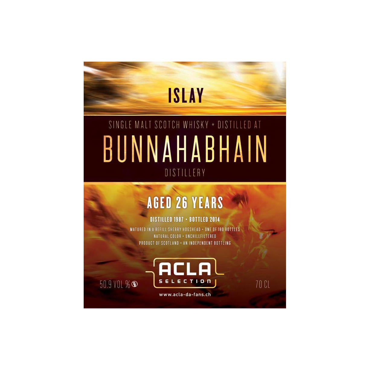 Bunnahabhain 1987 26 Years Single Malt Whisky