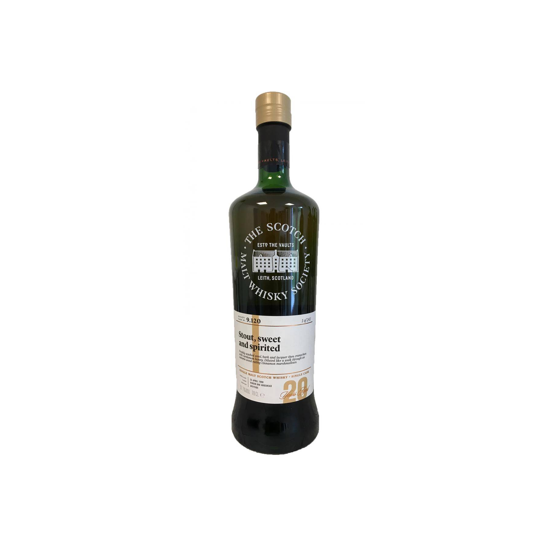 The Scotch Malt Whisky Society 1996 20 Years Single Malt Whisky