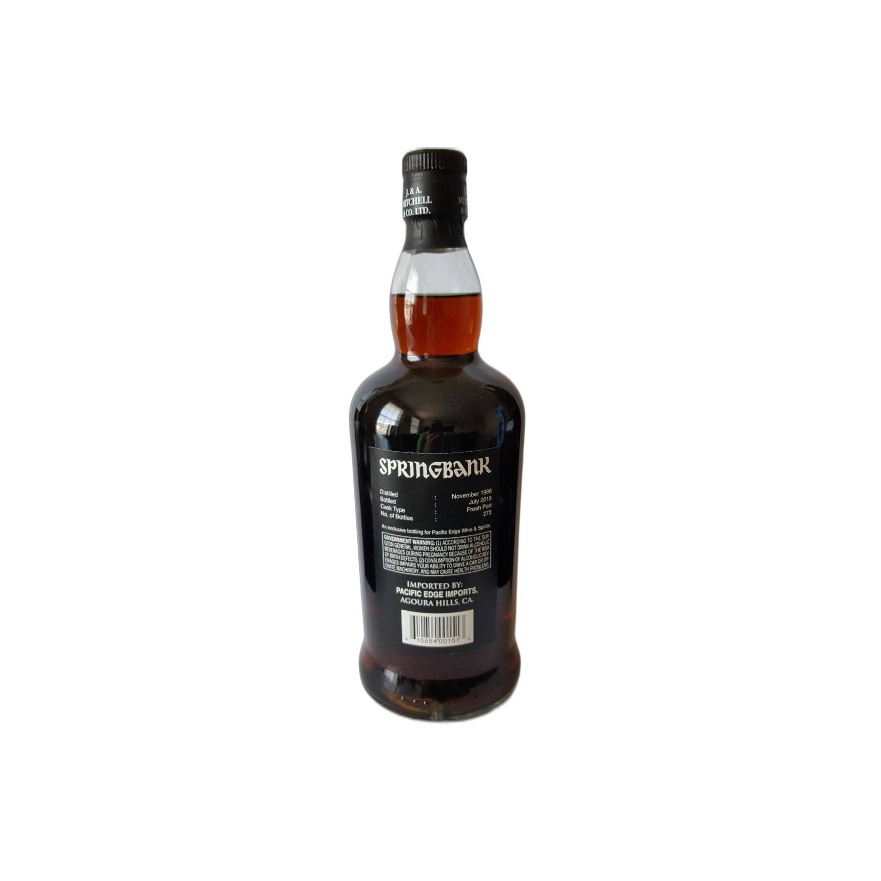 Springbank Single Cask 1996 18 Years Single Malt Whisky 2