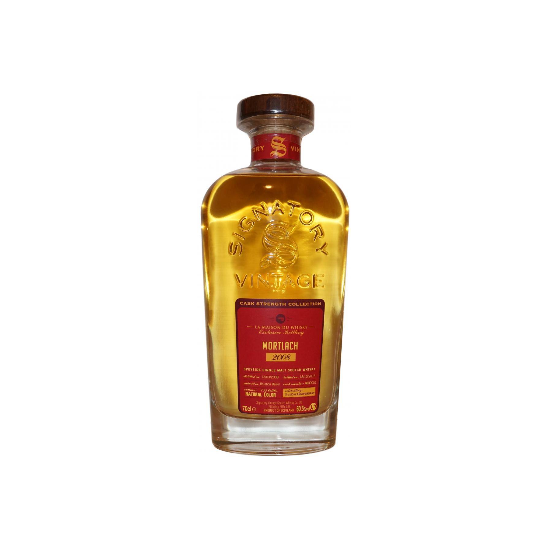 Mortlach Cask Strength Collection 2008 8 Years Single Malt Whisky