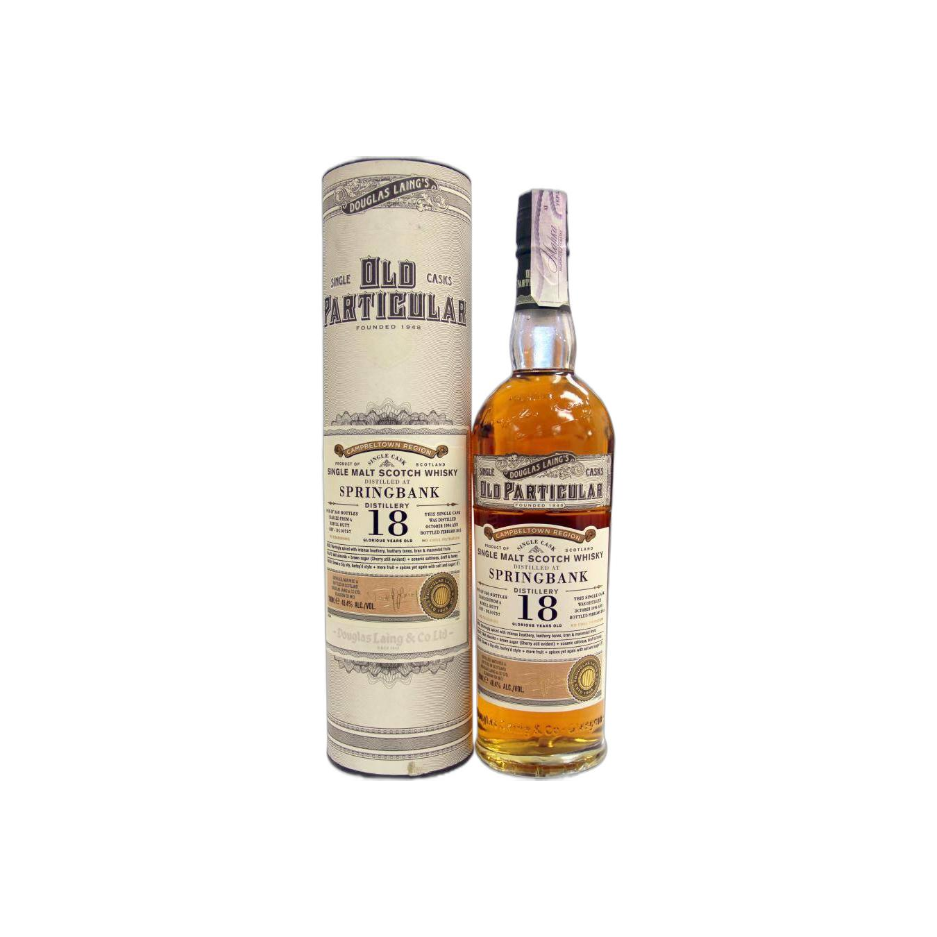 Springbank Old Particular 1996 18 Years Single Malt Whisky 2