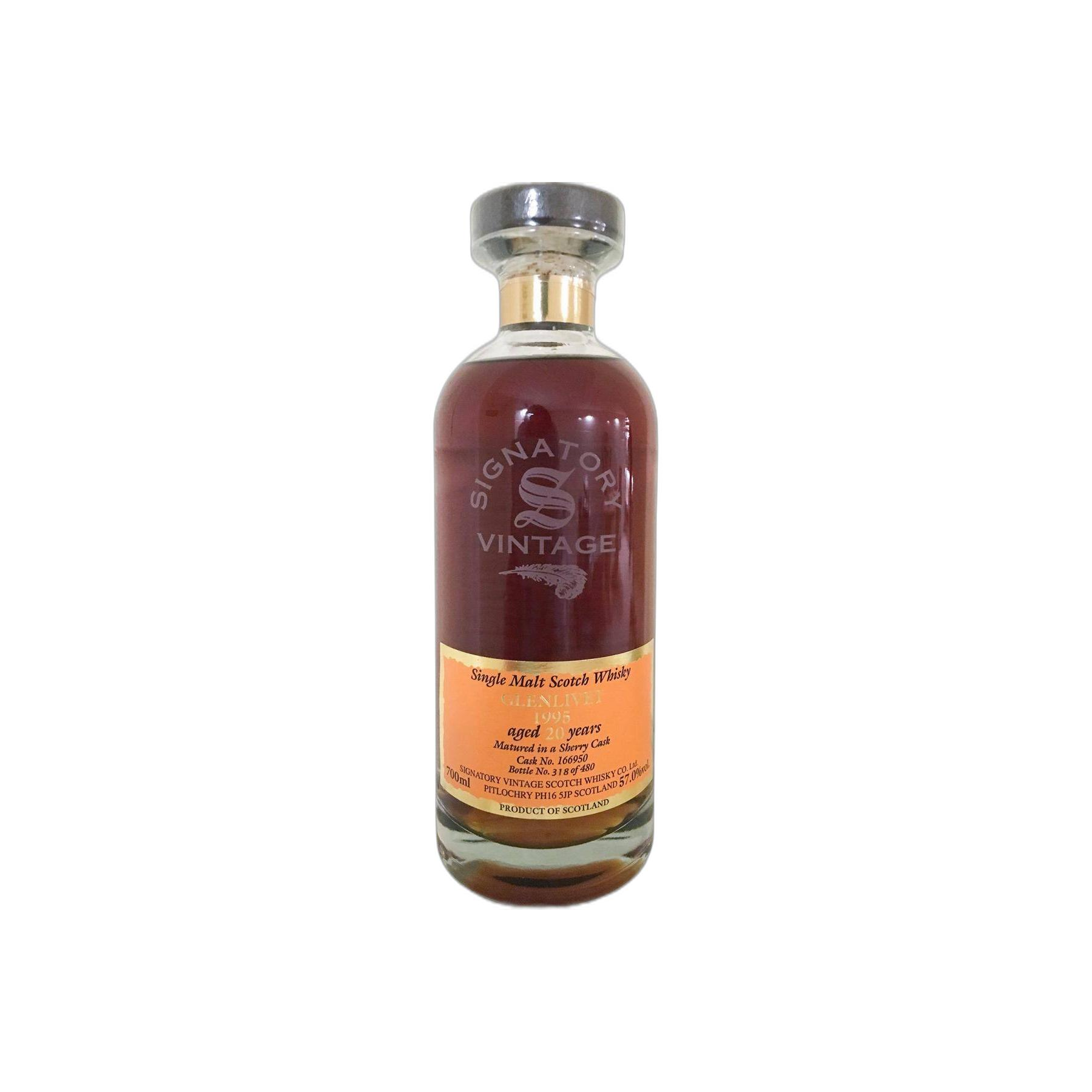 The Glenlivet Cask Strength Collection 1995 20 Years Single Malt Whisky