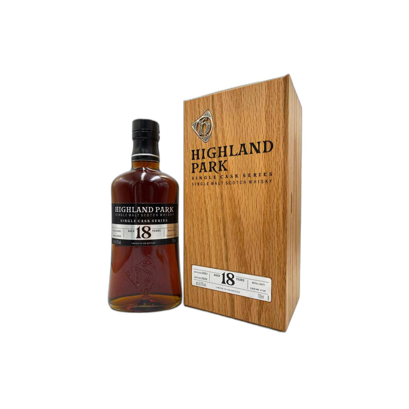 Highland Park Single Cask 2001 18 Years Single Malt Whisky 2