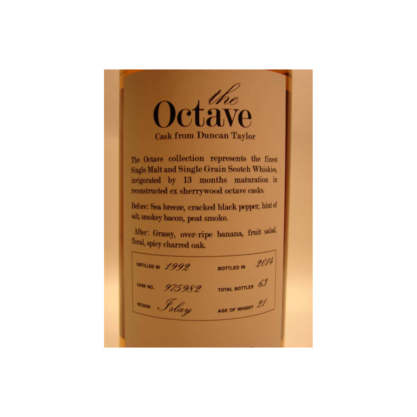 Bruichladdich The Octave 1992 21 Years Single Malt Whisky 2