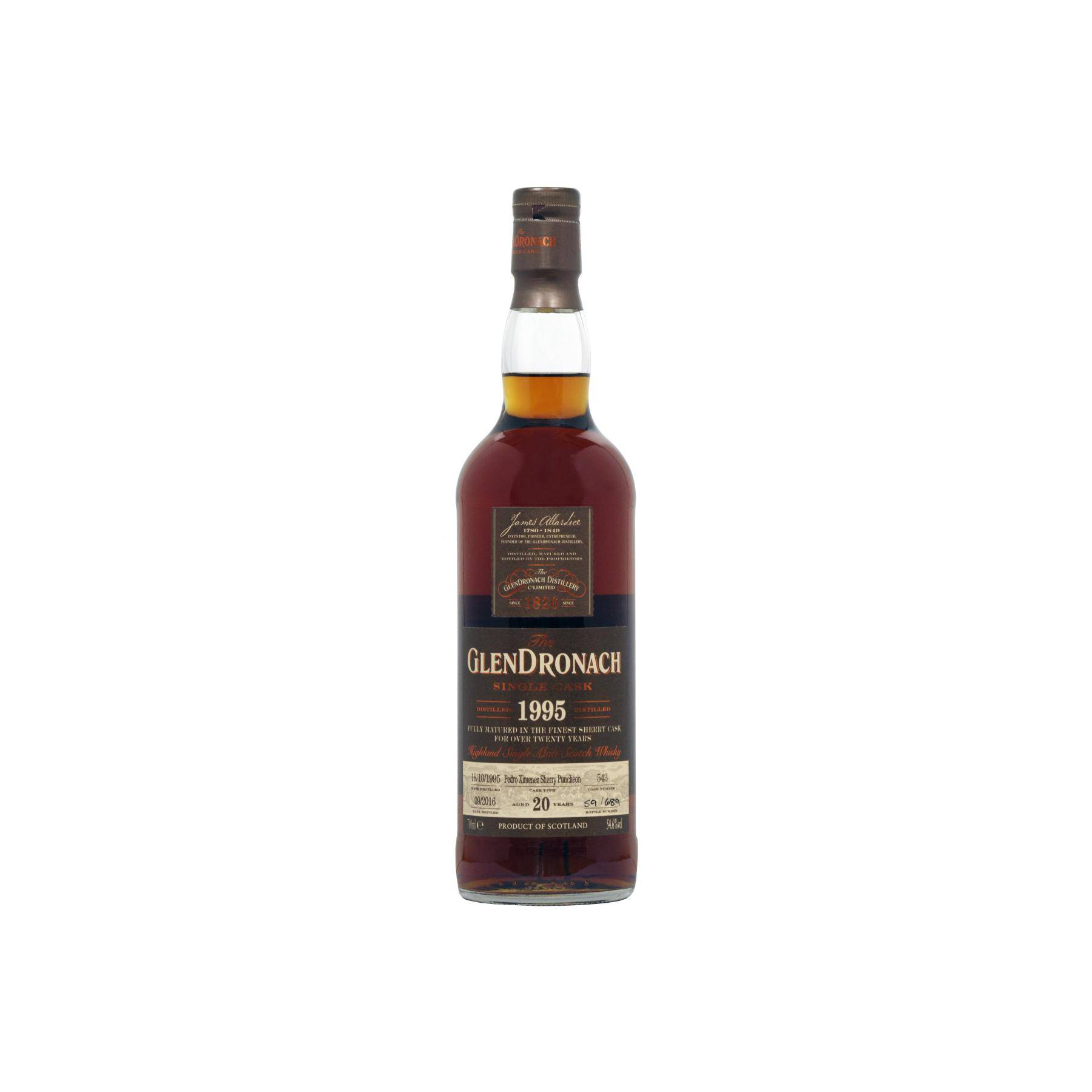 GlenDronach 1995 20 Years Single Malt Whisky 2