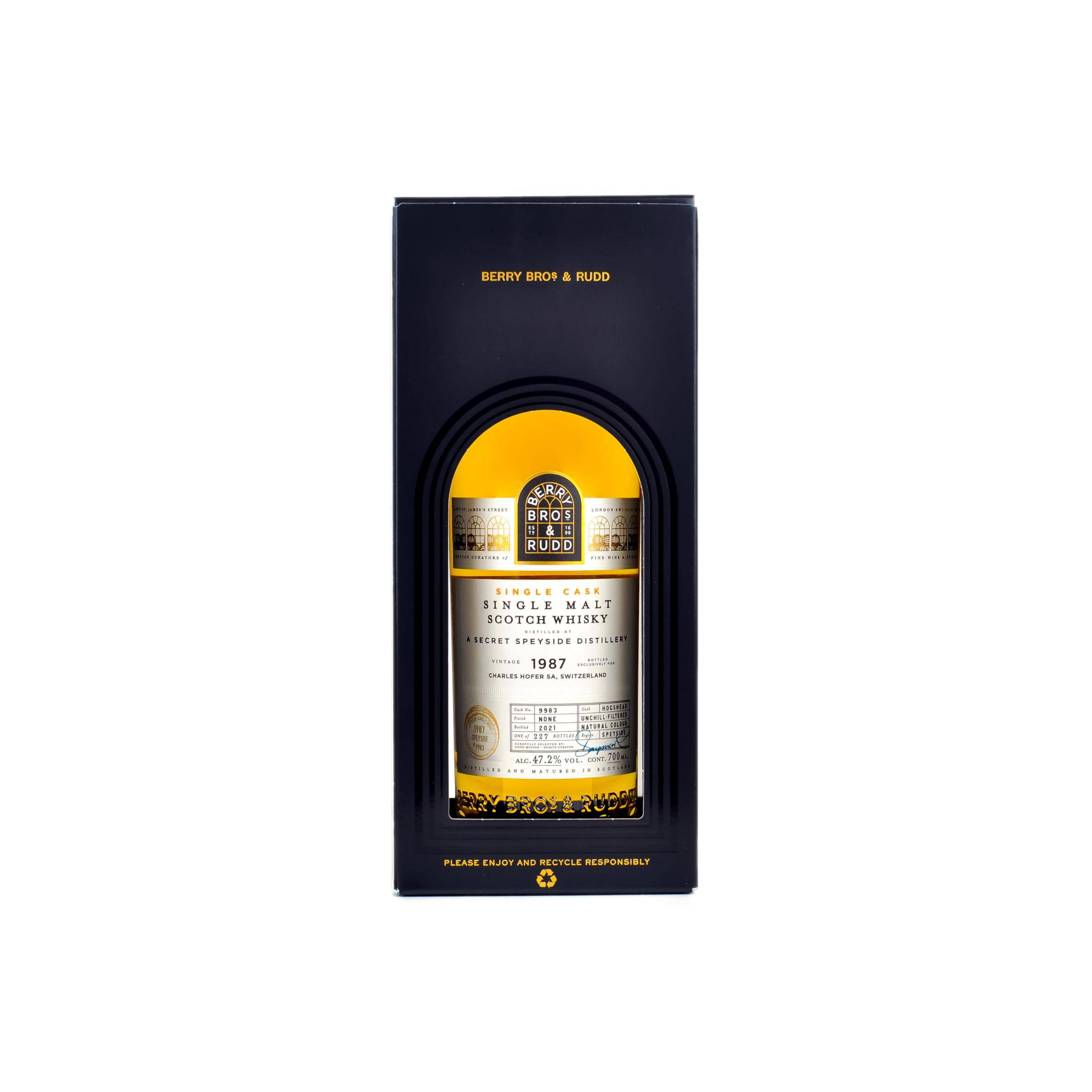 Berry Bros. & Rudd 1987 34 Years Single Malt Whisky 2