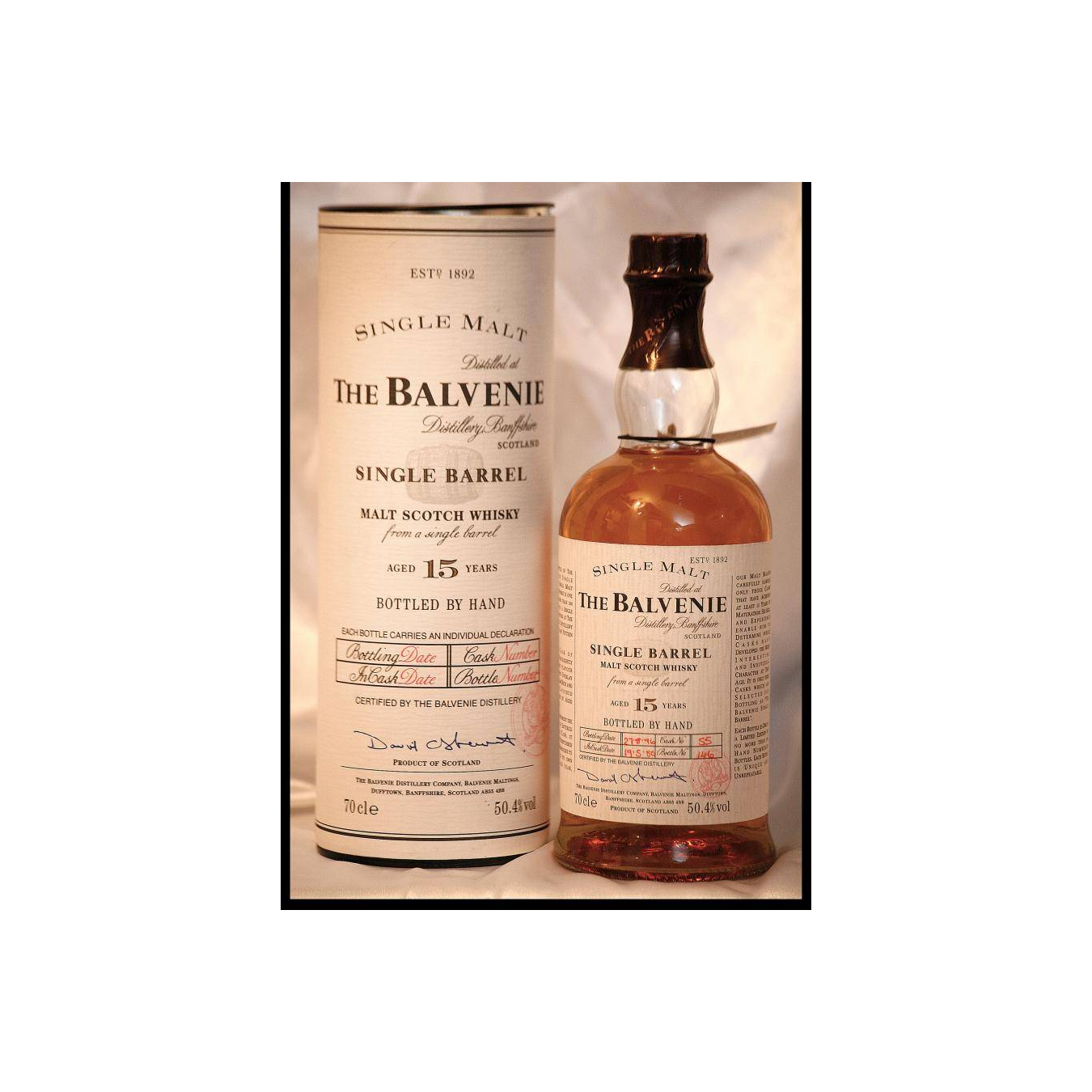 The Balvenie Single Cask 1980 15 Years Single Malt Whisky