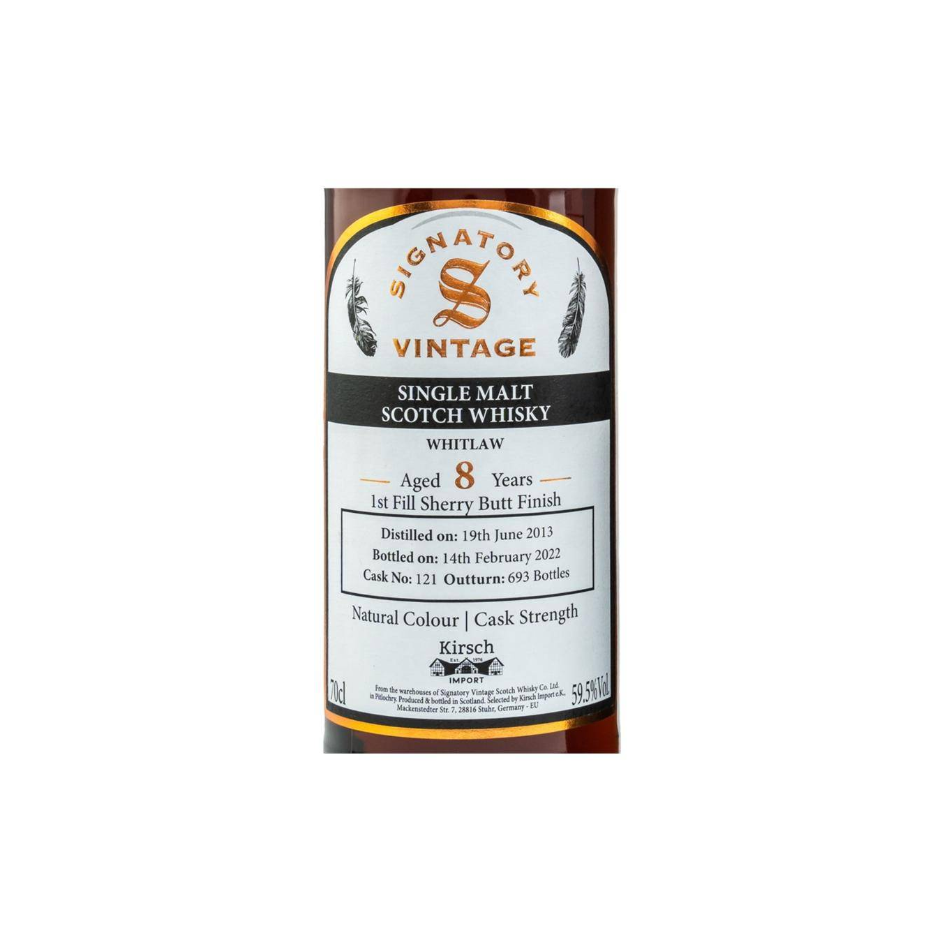 Signatory Vintage 2013 8 Years Single Malt Whisky 3