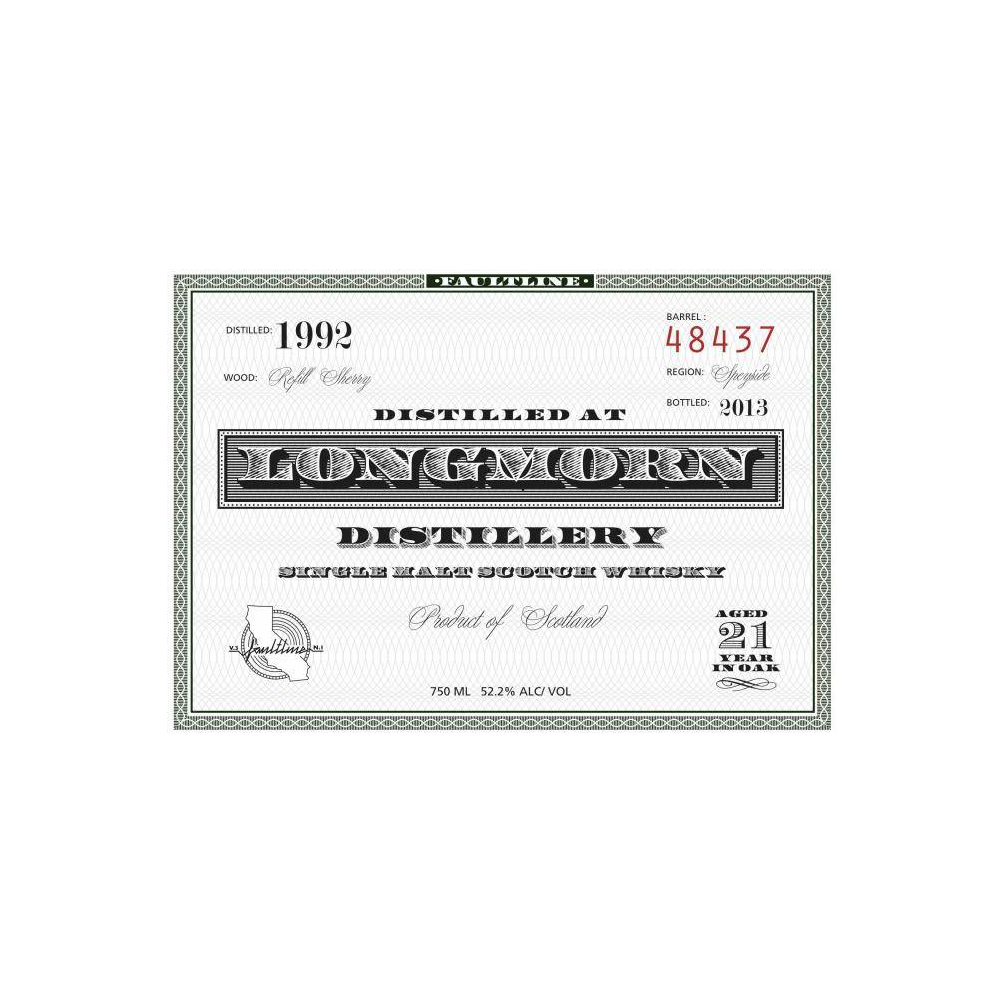 Longmorn 1992 21 Years Single Malt Whisky 2