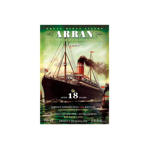 Arran 1996 18 Years Single Malt Whisky