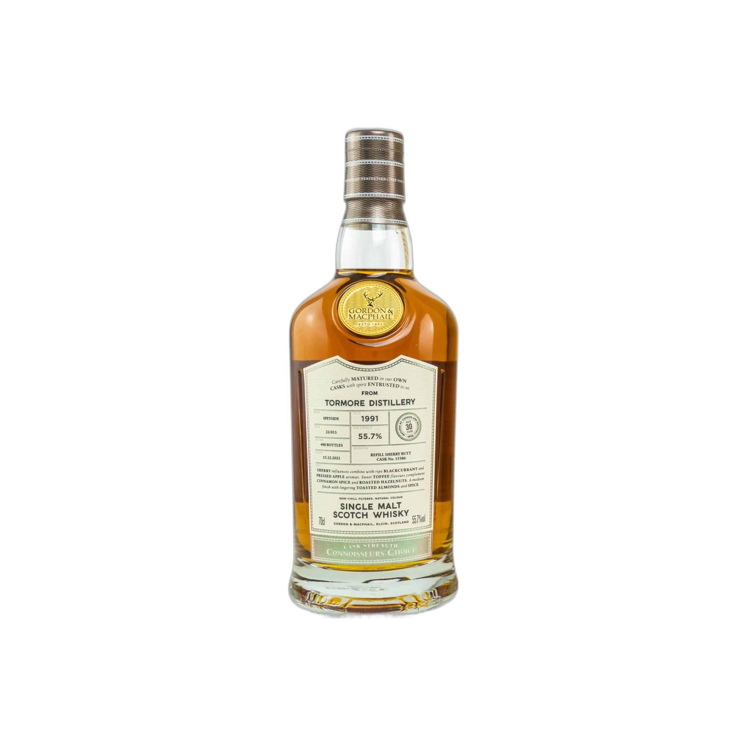 Tormore Connoisseurs Choice - Cask Strength 1991 30 Years Single Malt Whisky