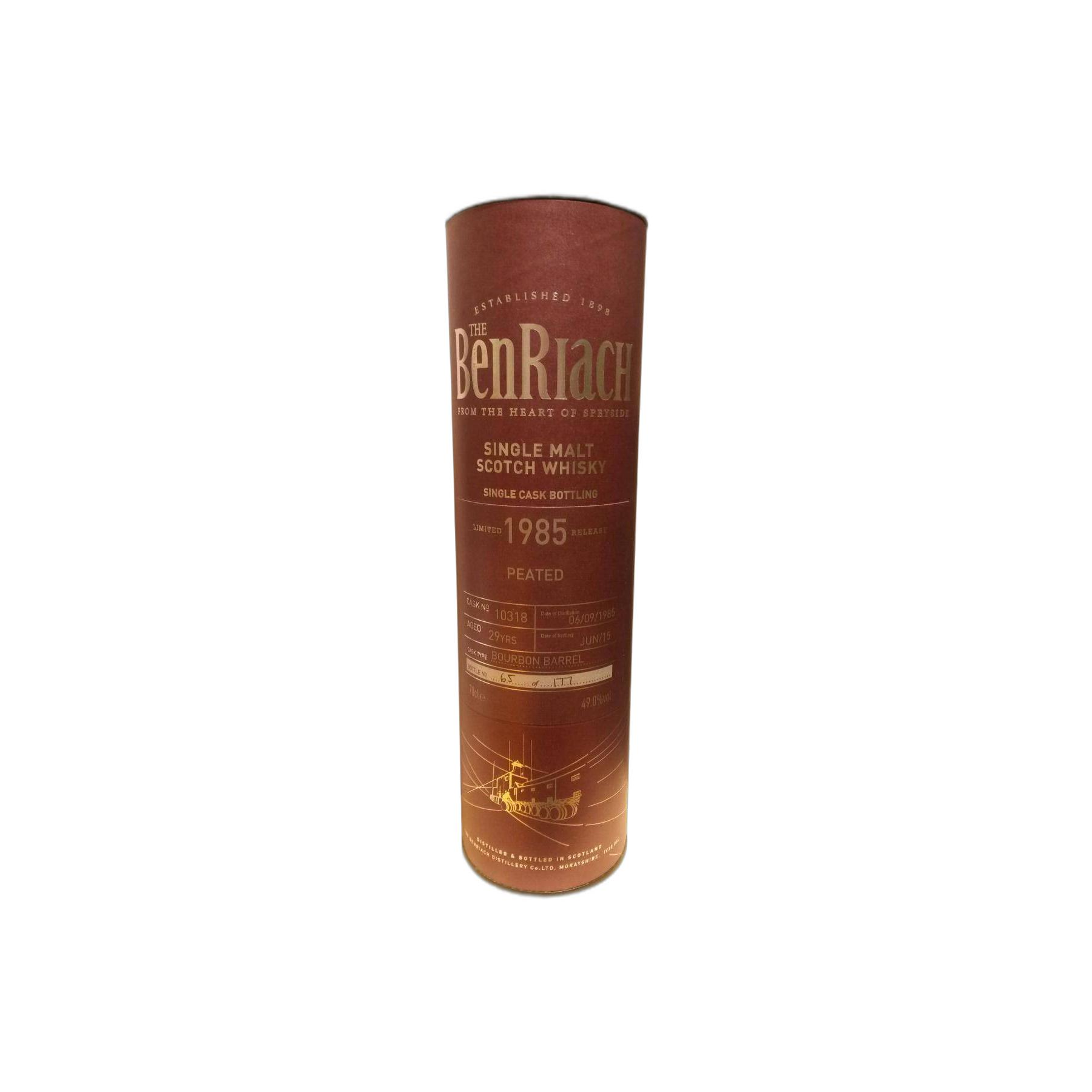 BenRiach 1985 29 Years Single Malt Whisky 2