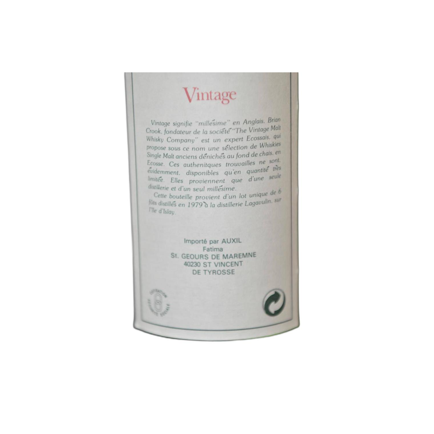 Lagavulin 1979 14 Years Single Malt Whisky 3