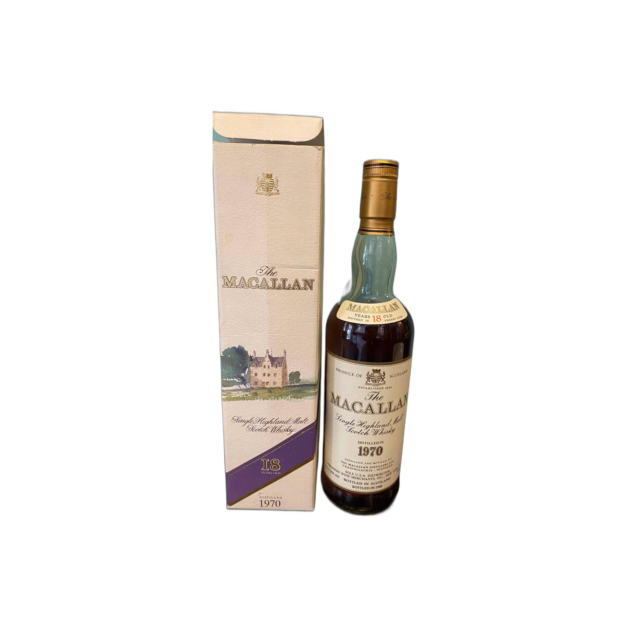 The Macallan 1970 18 Years Single Malt Whisky 2
